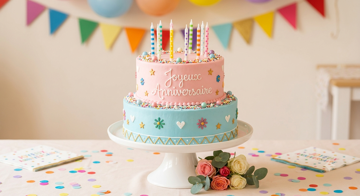 Gâteau d'anniversaire